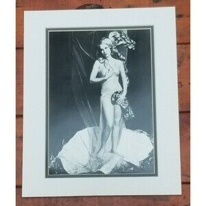 Viscountess Benoit d'Azy as Venus Work by Count Etienne Beaumont 1935 Photo